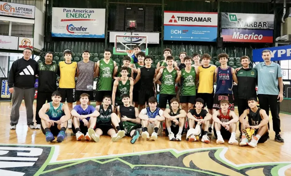 El básquet chubutense inició una nueva concentración