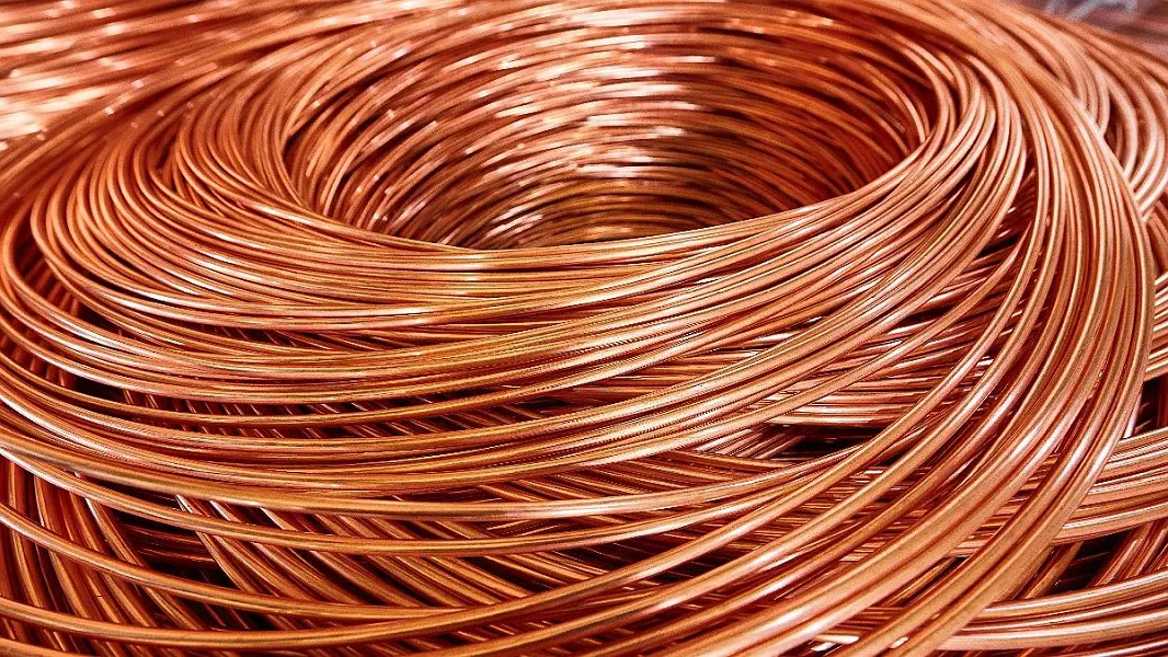 Rollos de cobre