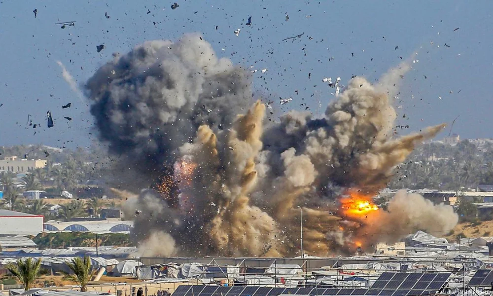 Un dron lanzó dos misiles en las inmediaciones de un puesto vinculado a la atención de civiles.