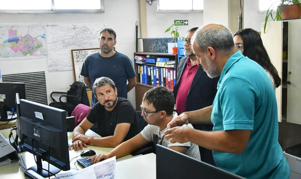 aplicación para obras en Trelew