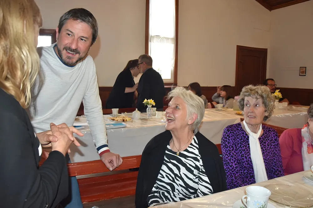 Merino en los festejos de la capilla Bethlehem