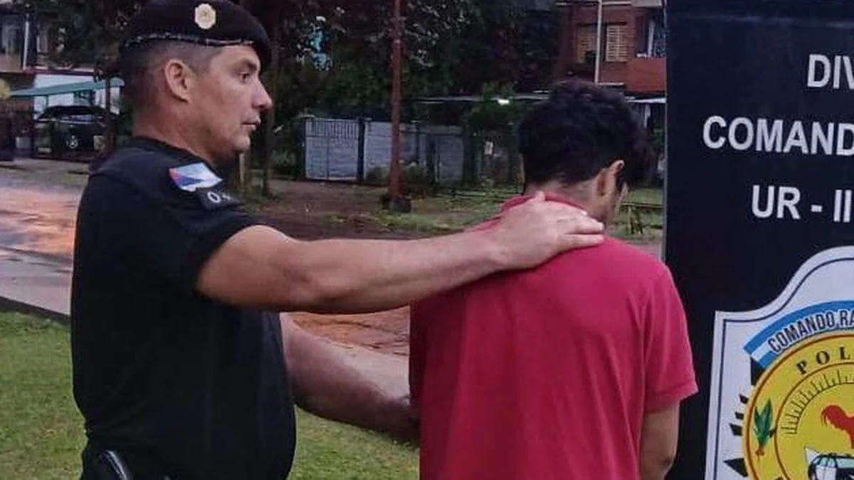 Joven detenido por robo de herramientas de un auto