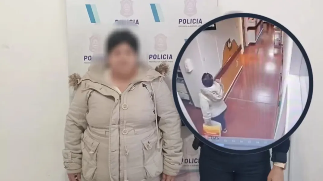 Fue a visitar a su nieta al Hospital y le robó un celular a una enfermera (Foto: 0223)