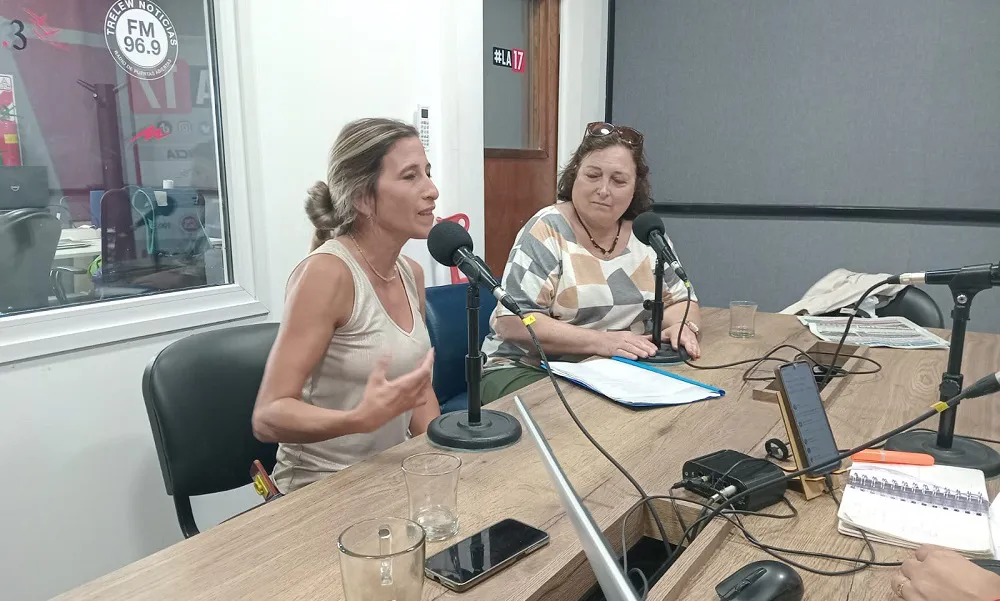 Virginia Spera y Eugenia Van Raap