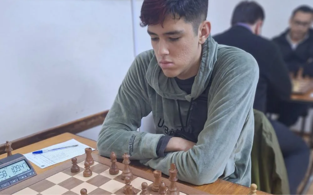 Sebastián Moreno Pérez. Foto Circulo de Ajedrez Torre Blanca.