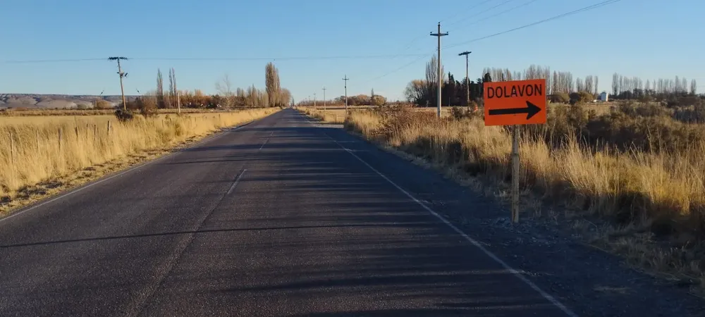 Reparan calzada en ruta 7