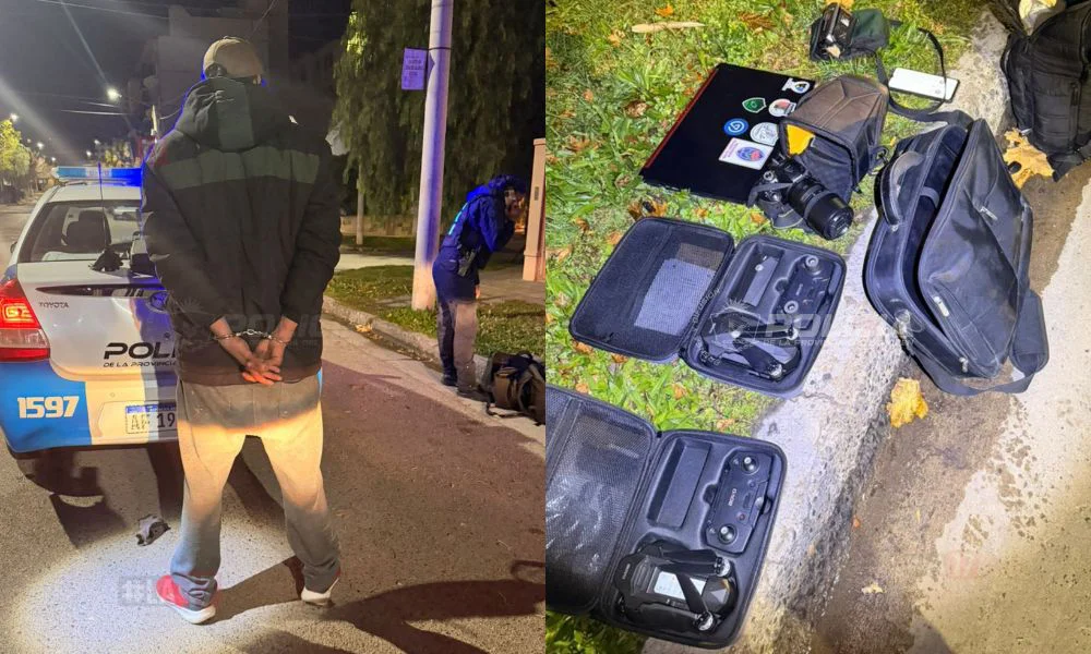 Entró a robar a dos casas mientras los dueños dormían