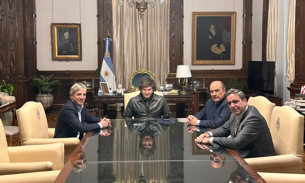 Reunión en Casa Rosada