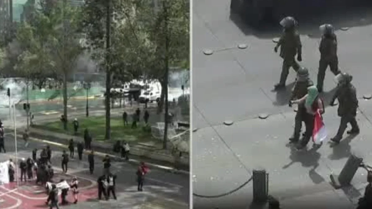 Disturbios en Chile