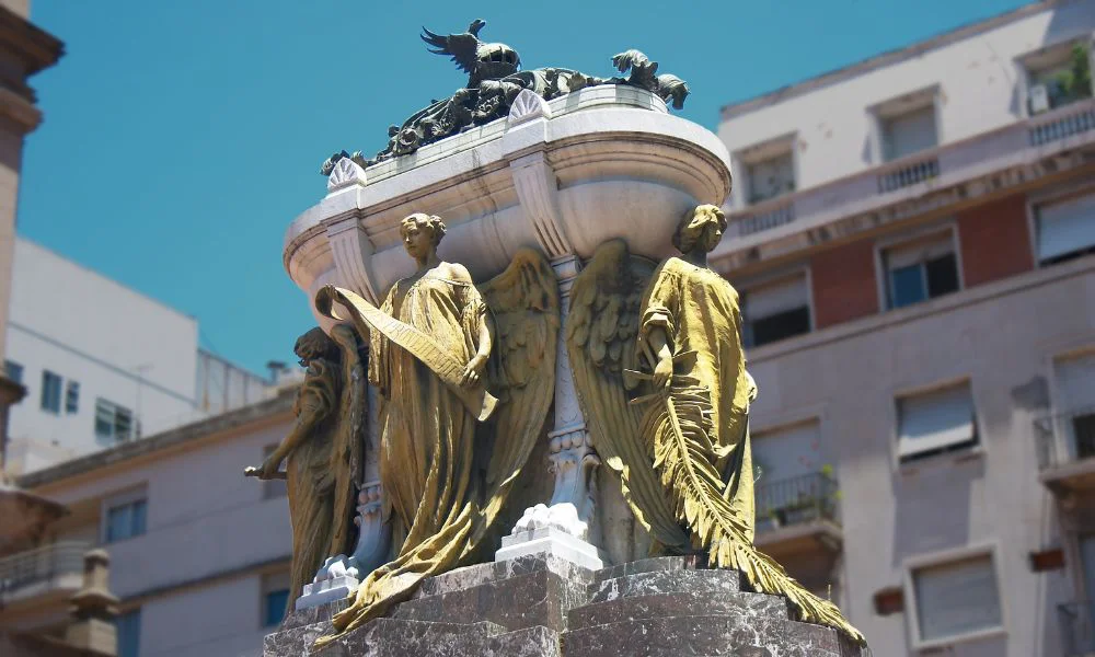 Mausoleo de Manuel Belgrano. Foto Barcex