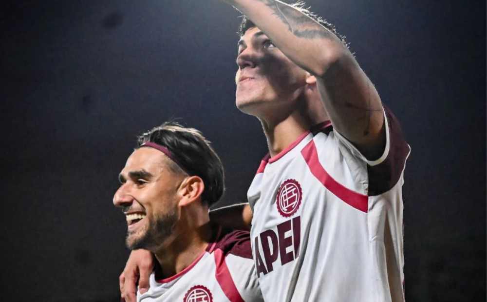Lanús. Foto Liga Profesional de Fútbol de la AFA.