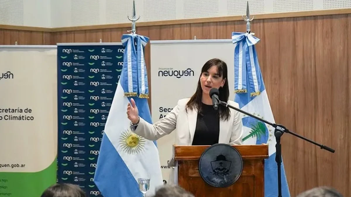 Leticia Esteves, secretaria de Ambiente y Recursos Naturales de Neuquén
