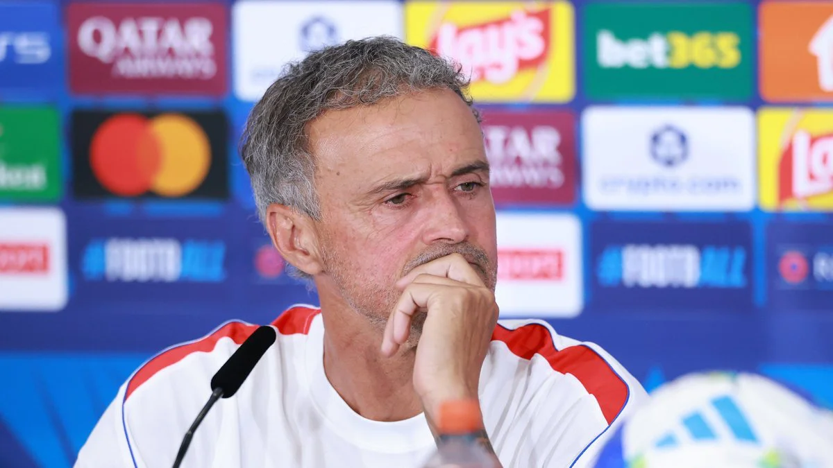 Luis Enrique. Foto X @PSG_inside