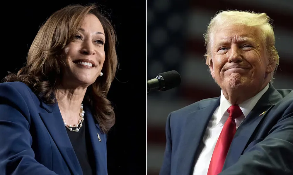Harris y Trump