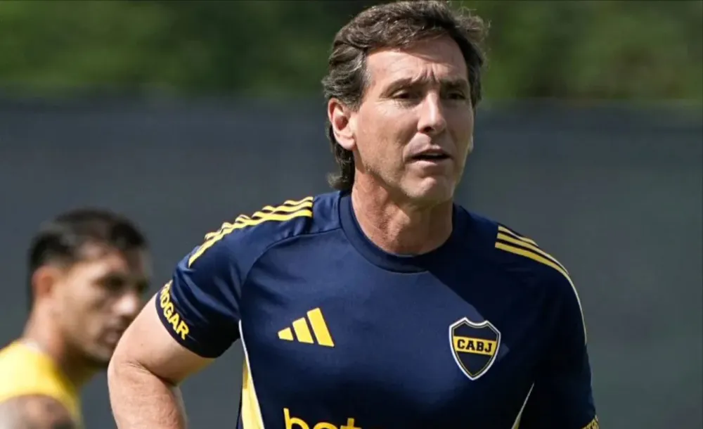 Boca tuvo su última práctica de la temporada en el predio de Ezeiza bajo las órdenes de Claudio Úbeda