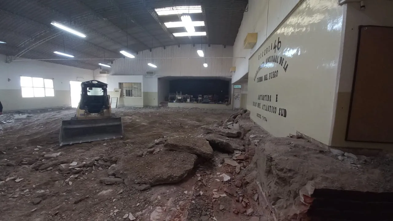 Remodelación de la escuela 46 de Madryn
