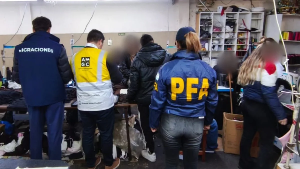 Rescatan a 16 personas por trata. Foto Prensa PFA
