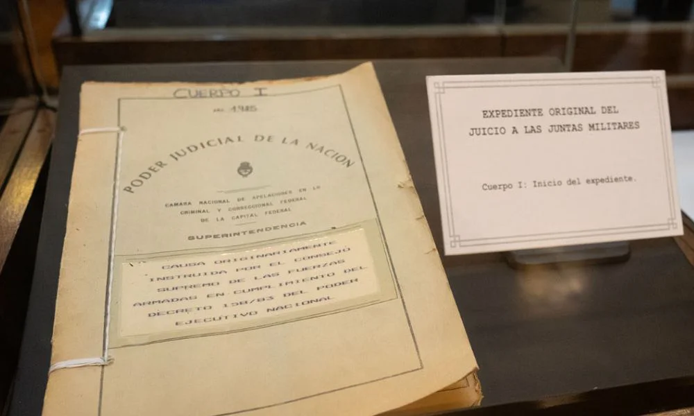 Expediente original del juicio a las Juntas militares
