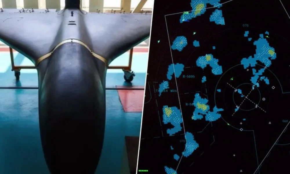 Los drones pueden intercambiar datos sobre un blanco detectado.