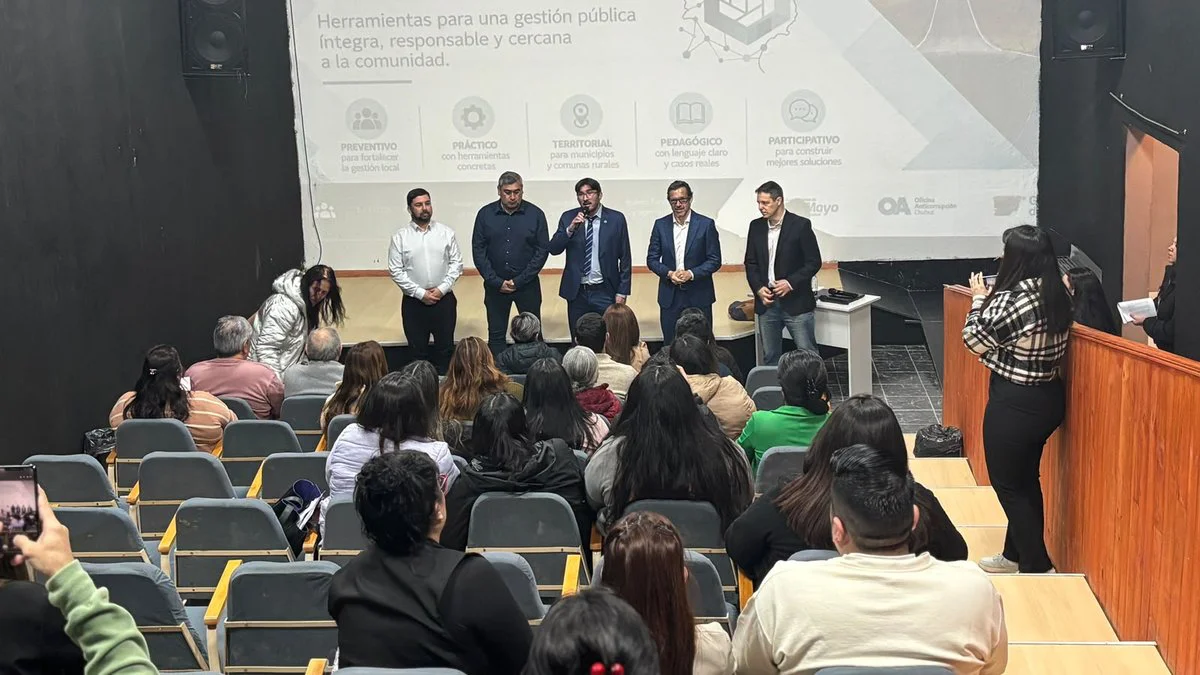 Río Mayo fue sede de una jornada sobre transparencia y gestión pública