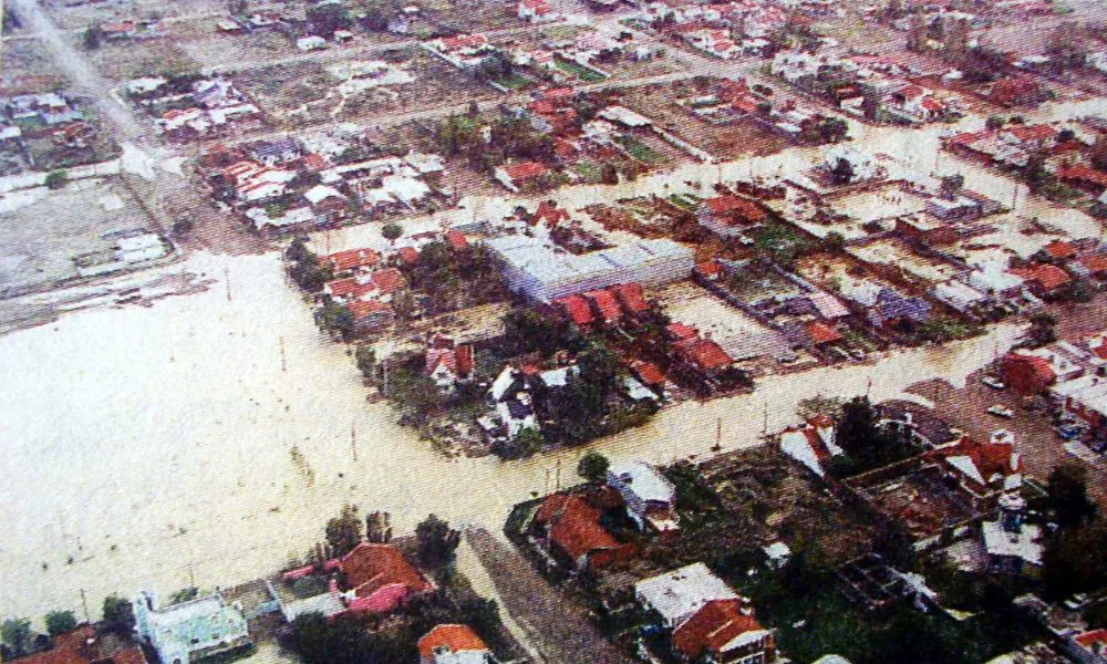 27 años de la gran inundación de 1998 en Madryn 6