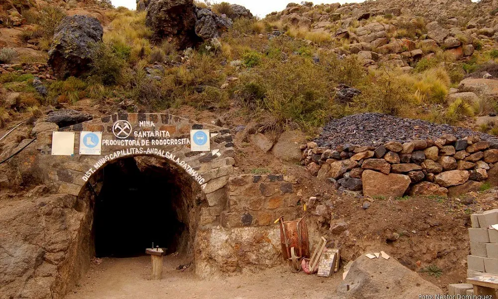 Mina Santa Rita del Complejo minero Capillitas