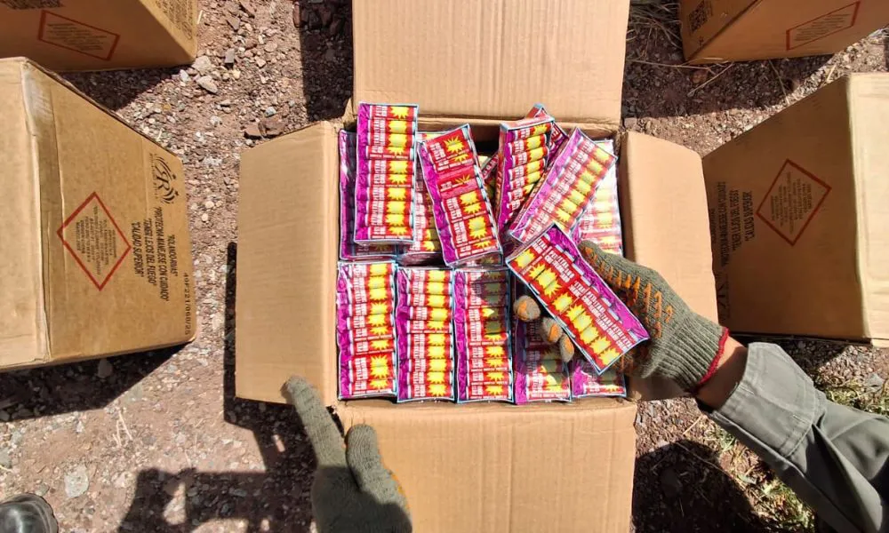 Pirotecnica de contrabando