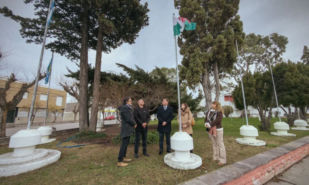 Acto conmemorativo en Rawson