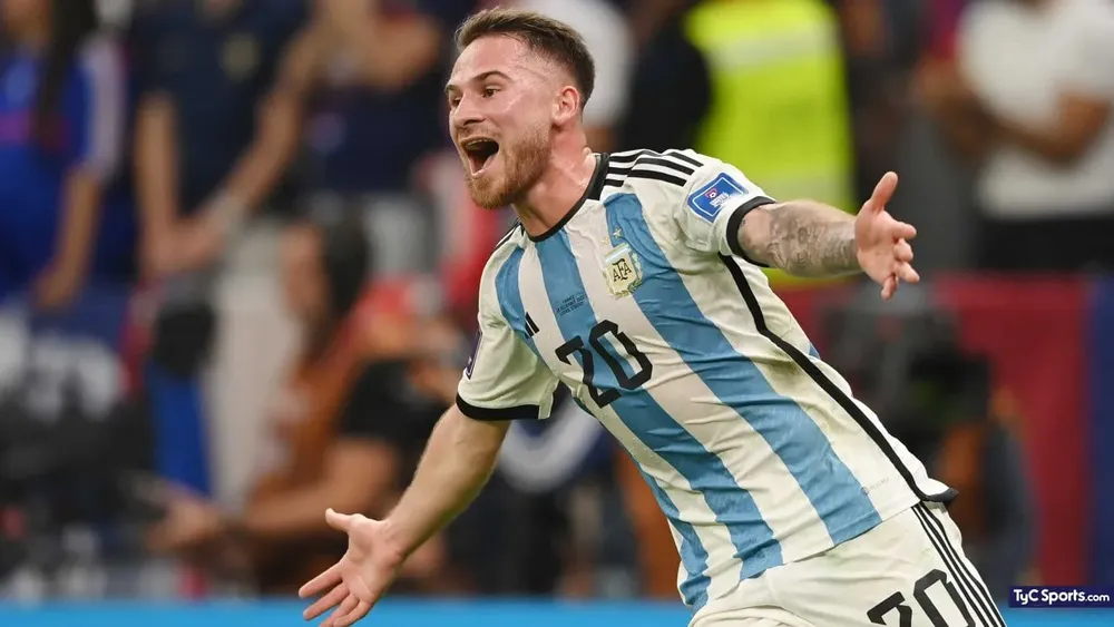 MAC ALLISTER ES NUEVO JUGADOR DE UN GIGANTE
