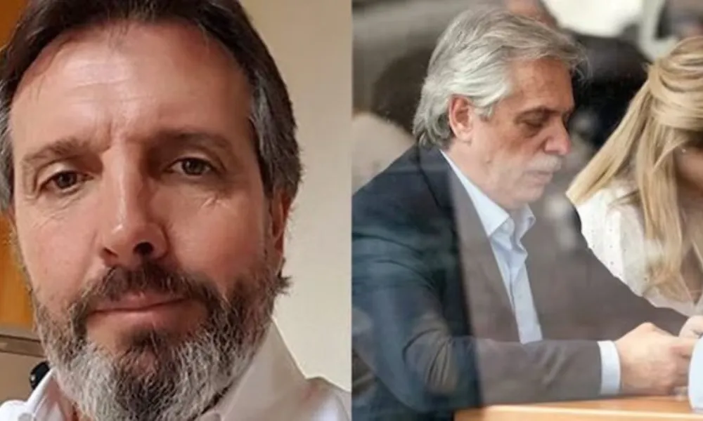 Pablo Galindez medio hermano de Alberto Fernandez