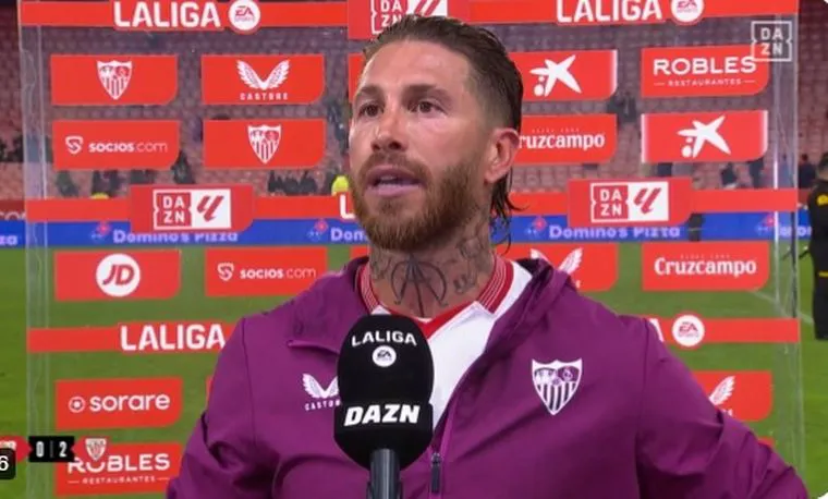 SERGIO RAMOS TUVO UN FEO CRUCE CON UN HINCHA