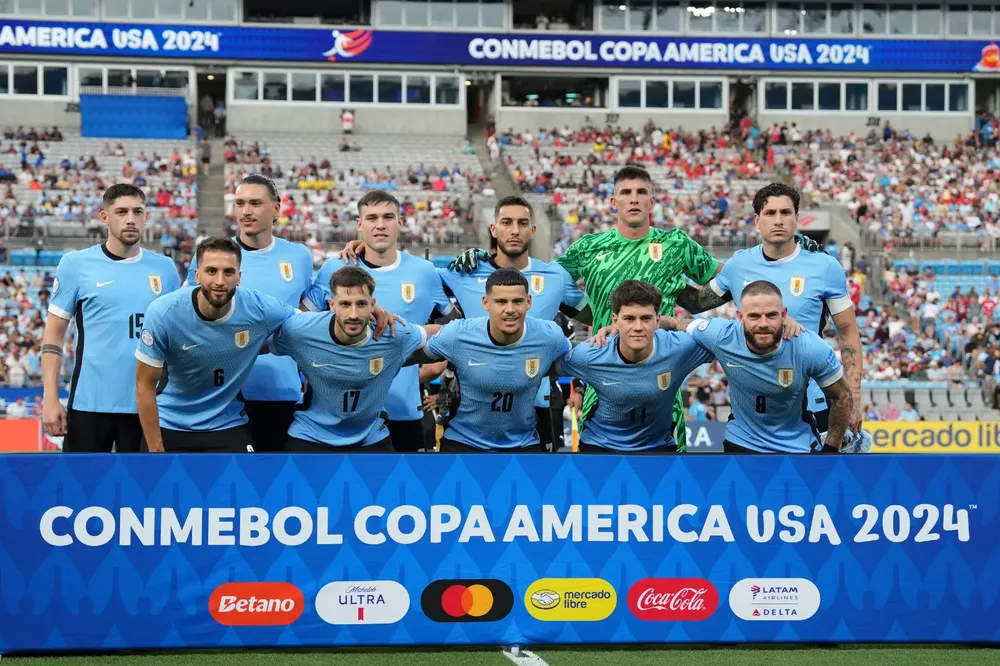 Uruguay en el podio de la Copa America