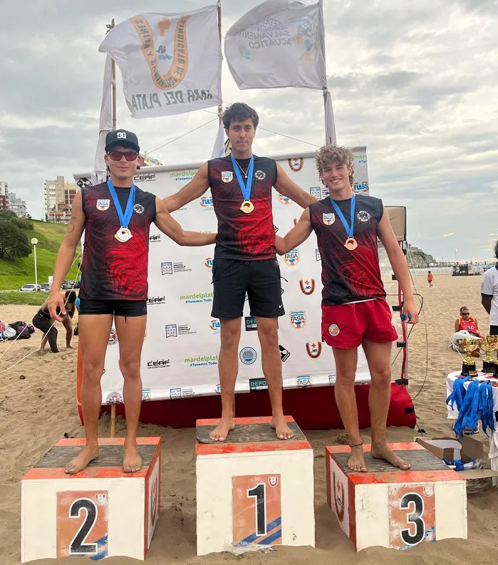 Guardavidas de Playa Unión compitieron en Mar del Plata