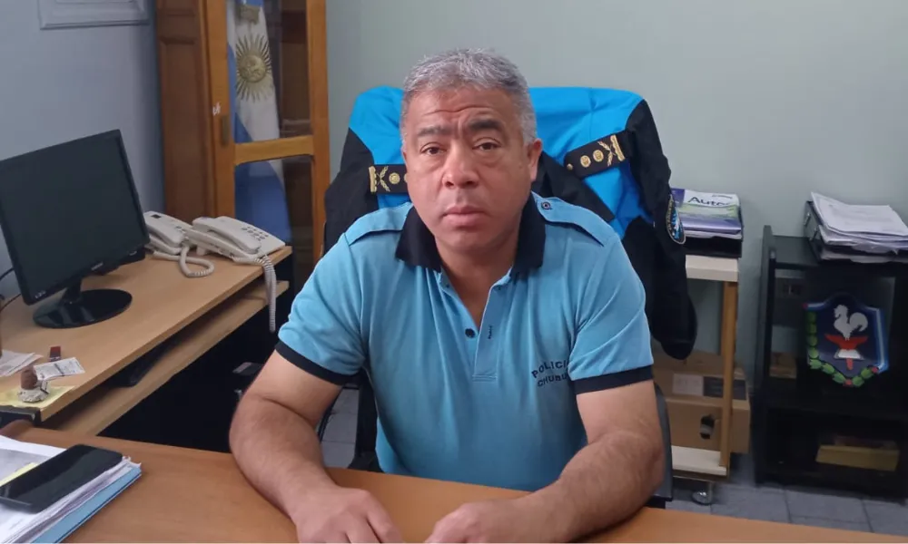 Comisario  Hugo Melipil