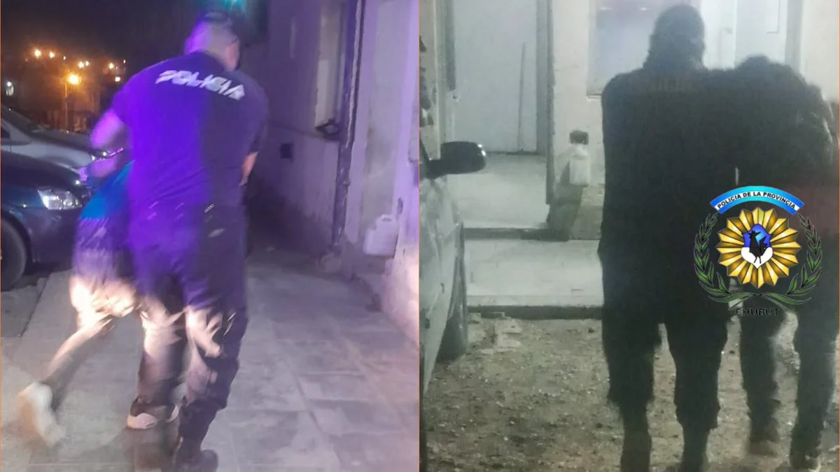 Detenidos Policía de Chubut
