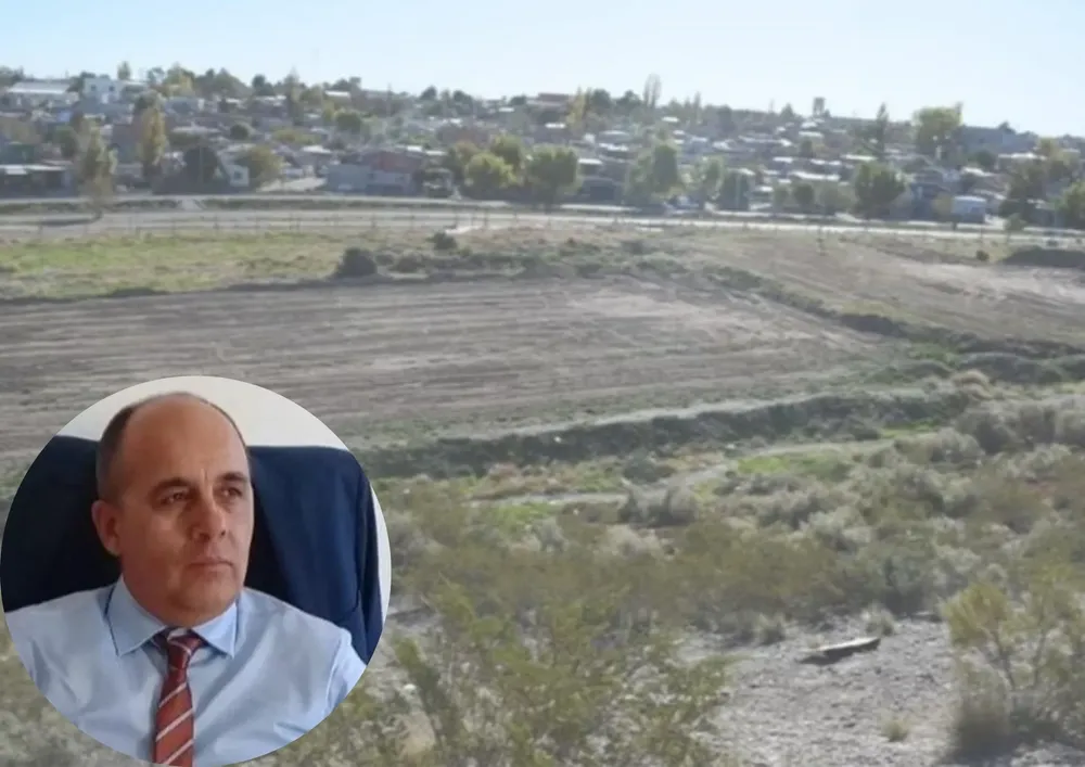 Rubén Cáceres y sus dudas sobre la cesión de tierras al MTE de Trelew