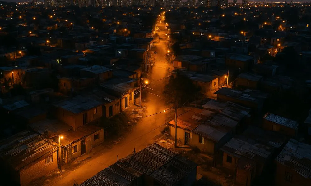 Imagen ilustrativa de contrastes vulnerables afectados por los narcos