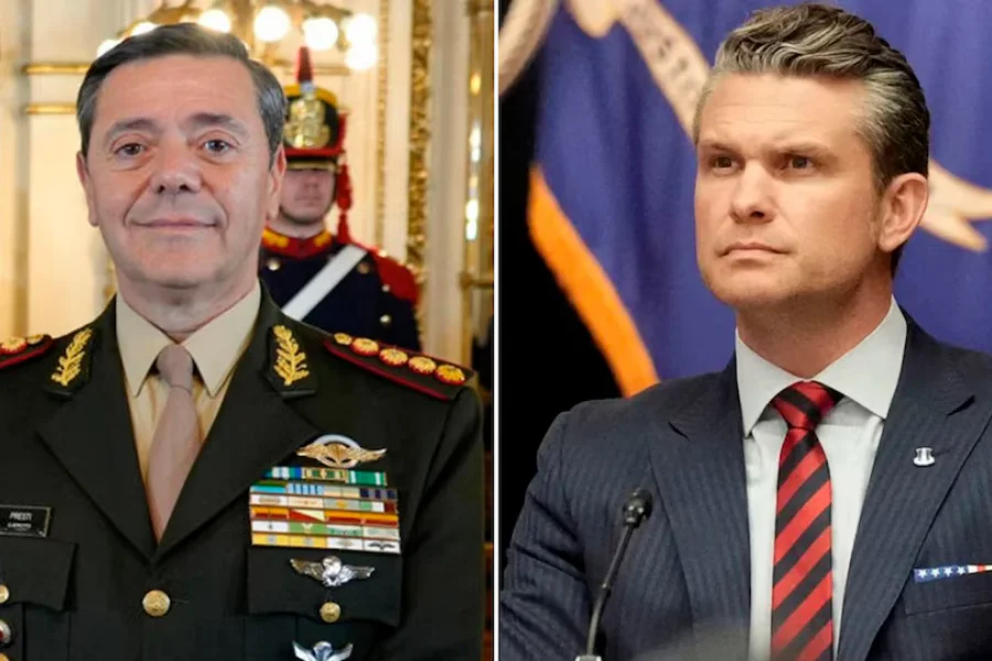 Carlos Presti y Pete Hegseth, secretario de Guerra de los Estados Unidos-2