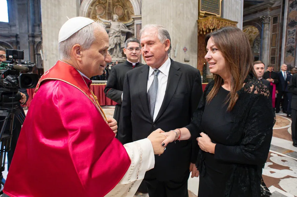 Leon XIV recibió a Sandra Pettovello