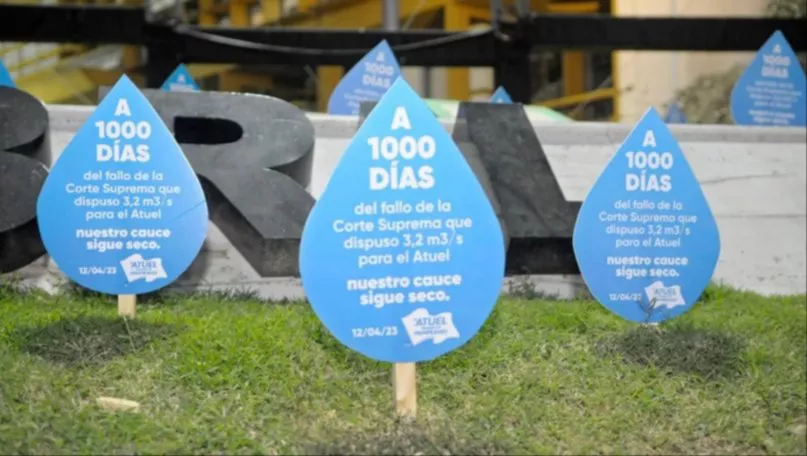 Reclamo de La Pampa por incumplimiento de Mendoza de resoluciones de la Corte.