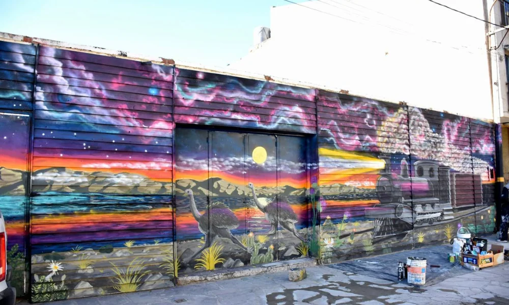 Primera Galería a cielo abierto en Trelew