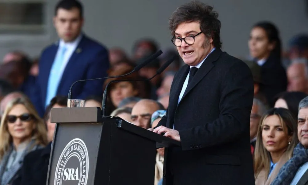 Javier milei discurso en la Sociedad Rural