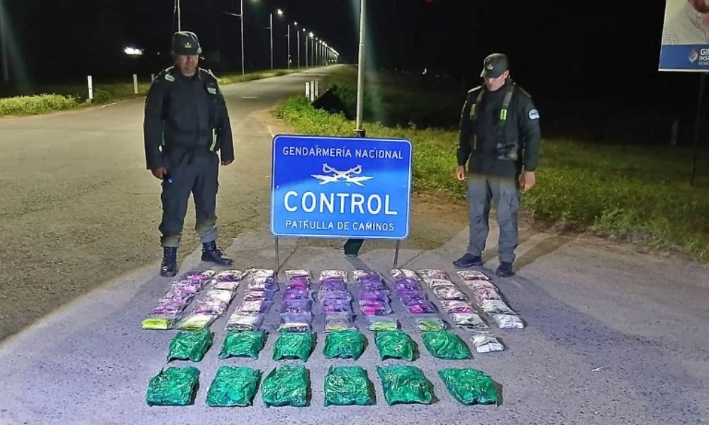 Incautan cargamento de hojas de coca en Formosa