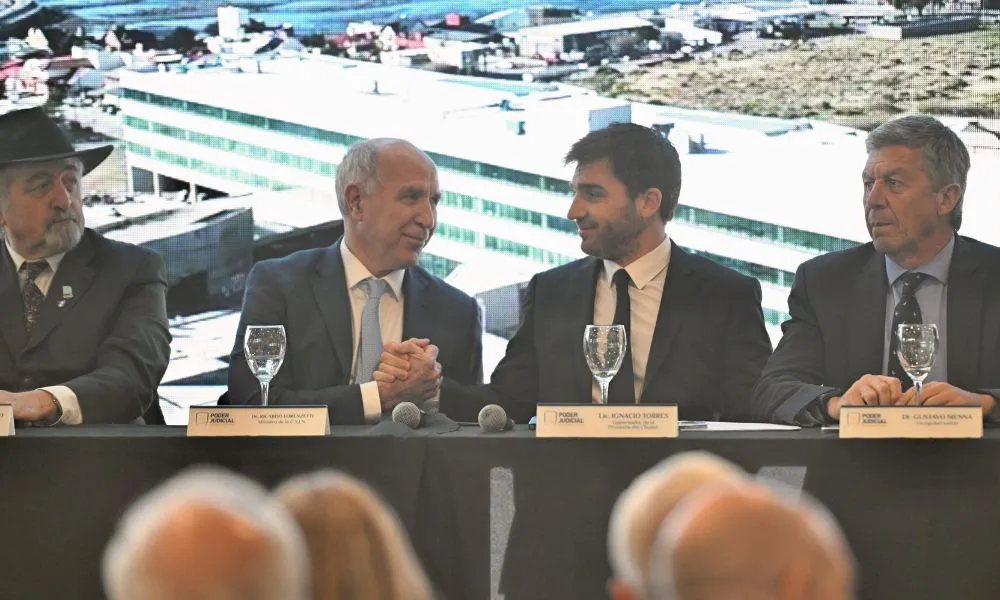 Inauguración de la ciudad judicial en Comodoro