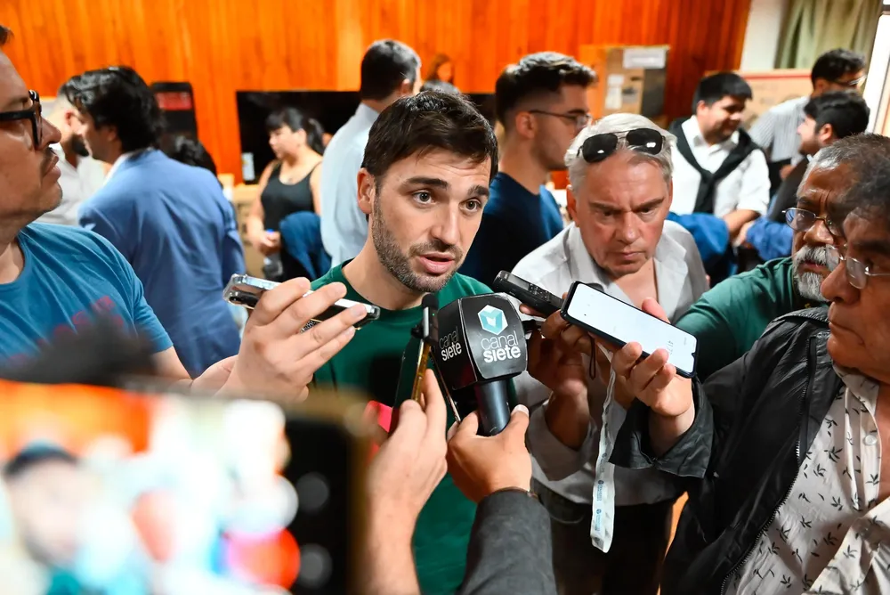 El gobernador Torres en Esquel