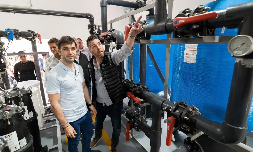 Puerto Pirámides dejó atrás su crisis hídrica con la nueva planta desalinizadora