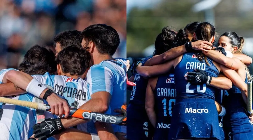 Los Leones y Las Leonas ganaron la Copa Panamericana y sacaron boletoal Mundial.