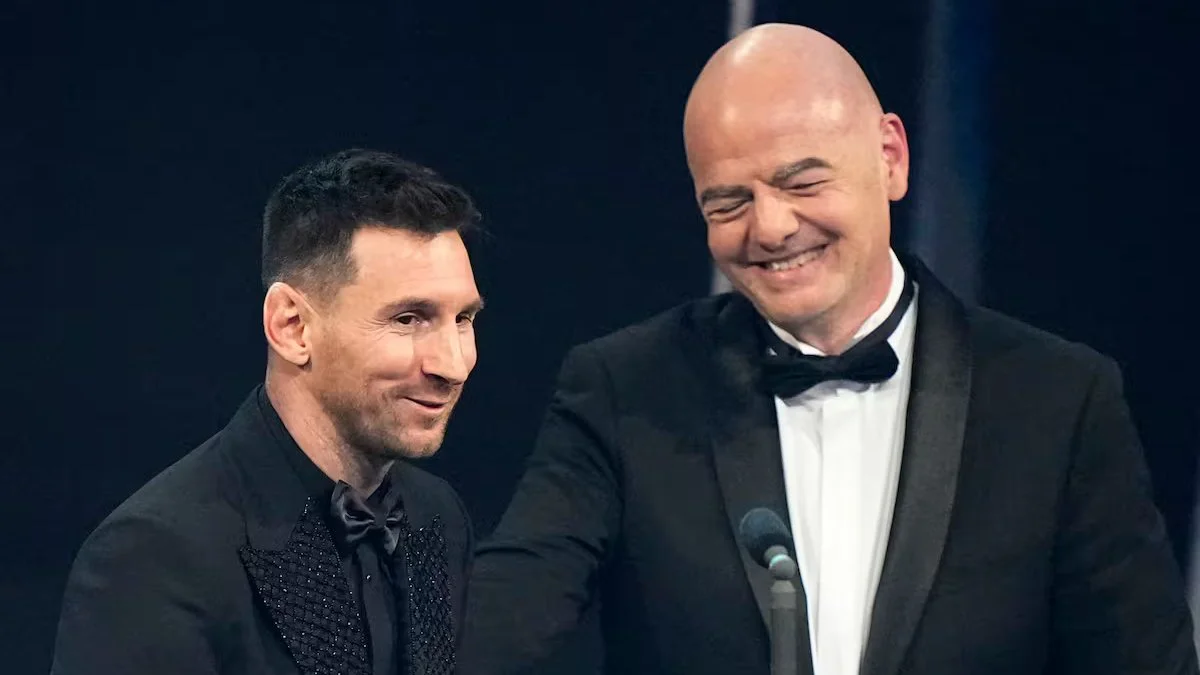 lionel-messi-y-gianni-infantino (La Nación)