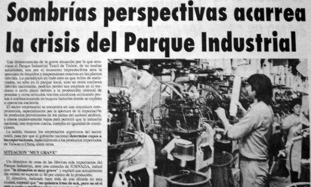 Crisis textil de los 90