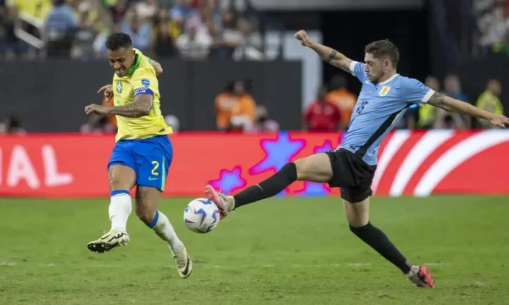 Brasil recibe a Uruguay